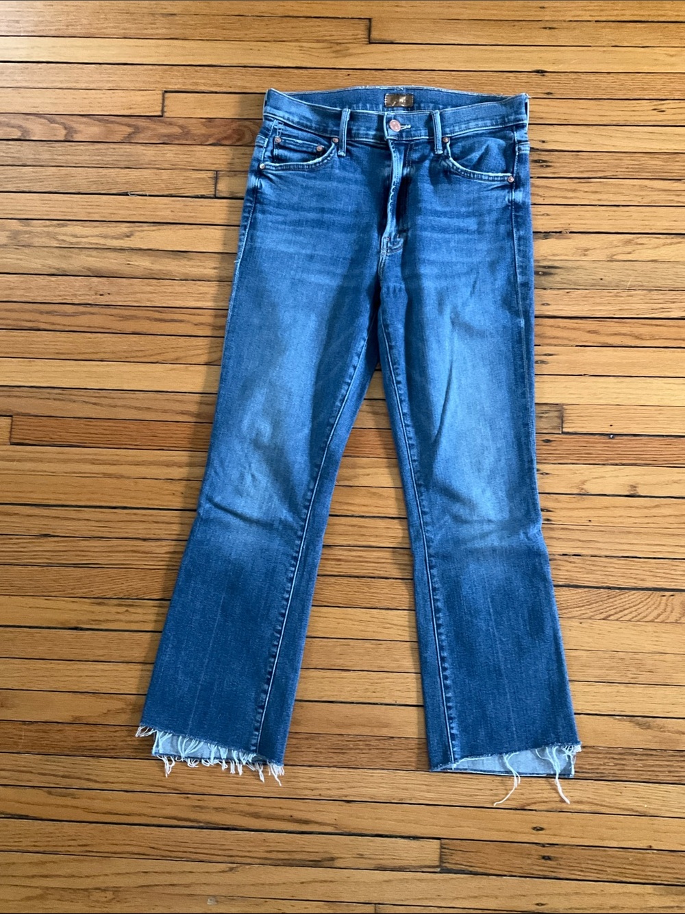 🐝MOTHER Step Crop Fray🐝 - Picture 2 of 4